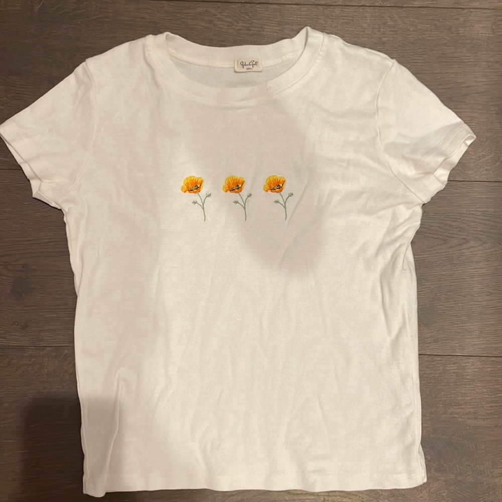 Brandy Melville Ashlyn Poppy Shirt
